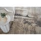 Feizy Richmond Gray and Brown 6"7" x 9"6" Area Rug, , large