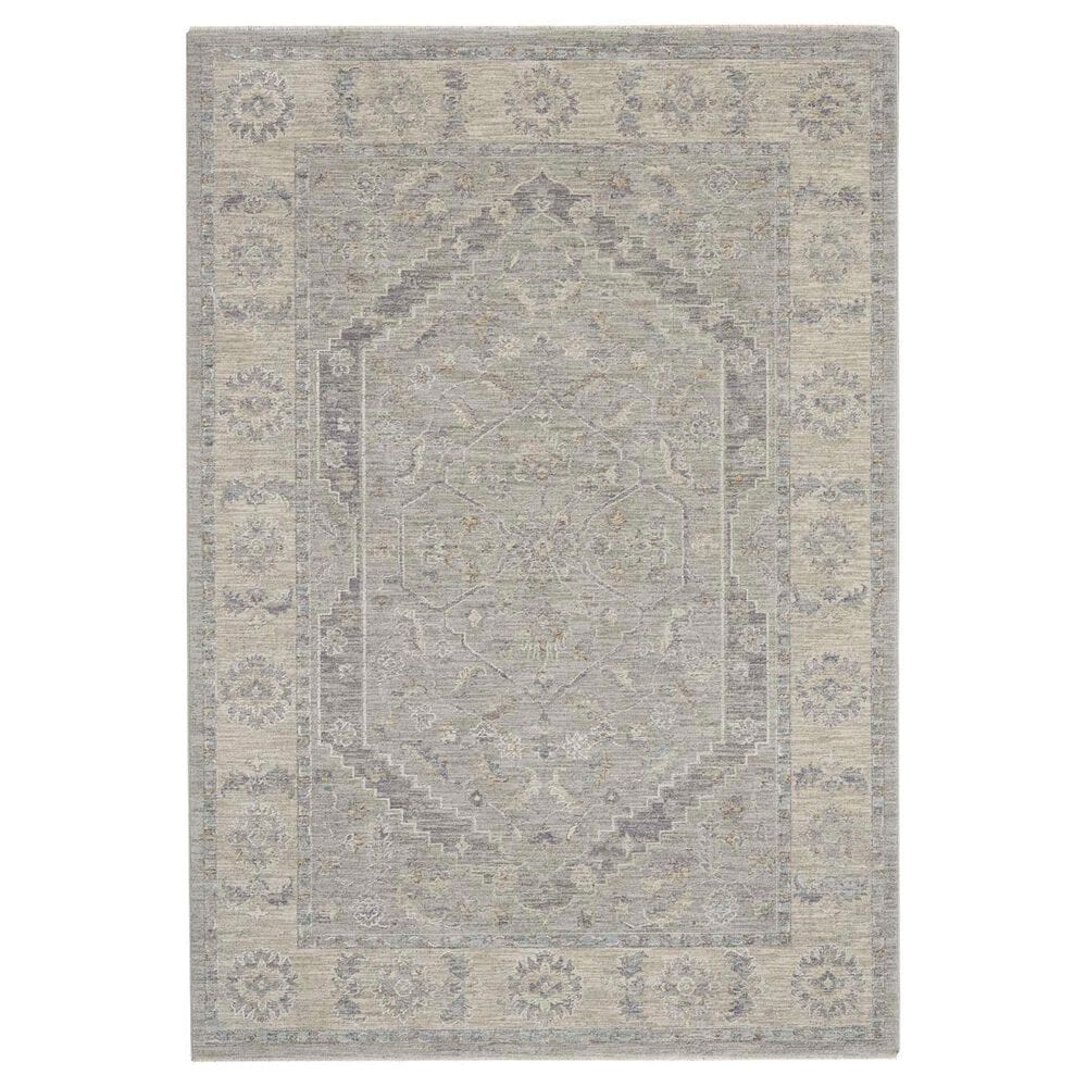Nourison Infinite 3"11" x 5"11" Grey Area Rug, , large