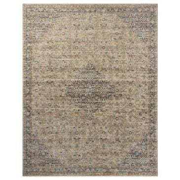 Loloi Heritage 10" Square Sage and Navy Area Rug, , large