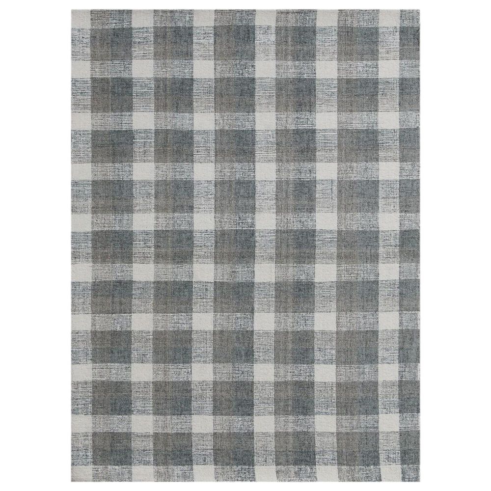 Amer Rugs Tartan 2" x 3" Dark Gray Area Rug, , large