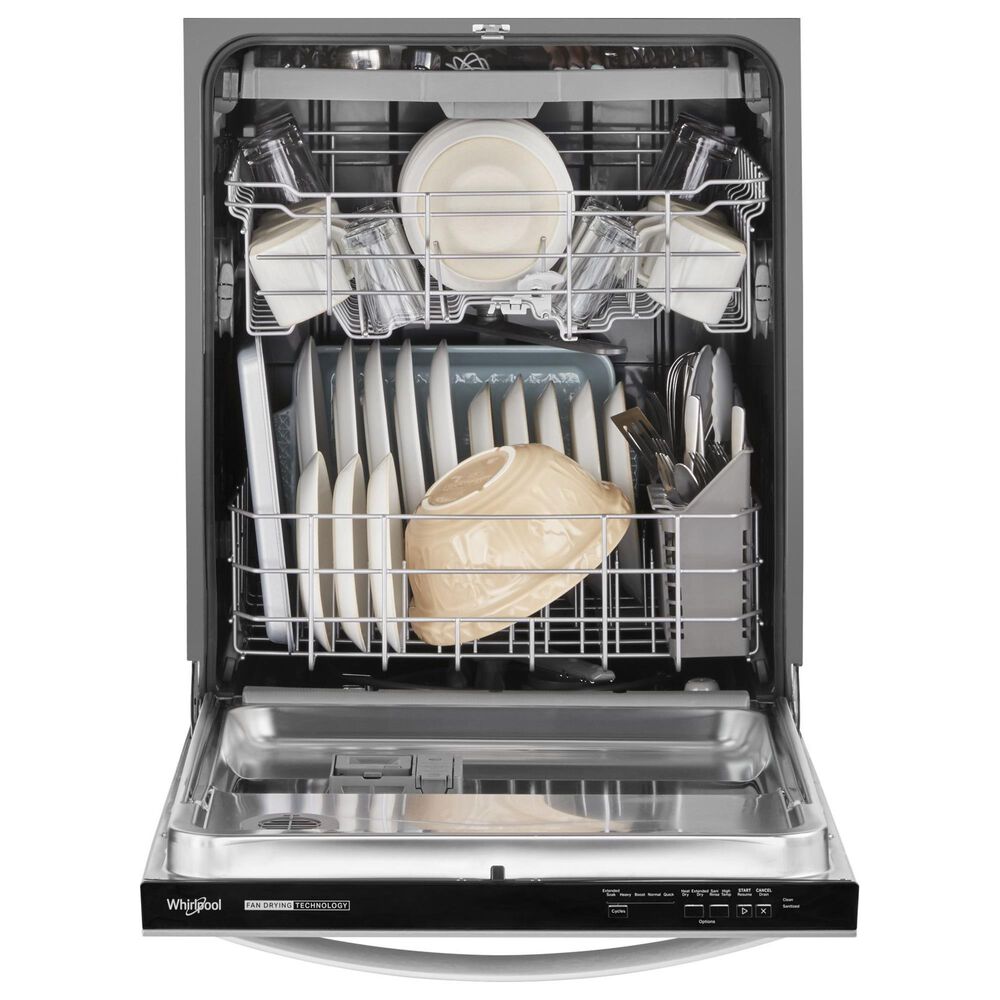 Whirlpool Towel Bar Dishwasher with 3rd Rack In Stainless Steel Shop NFM