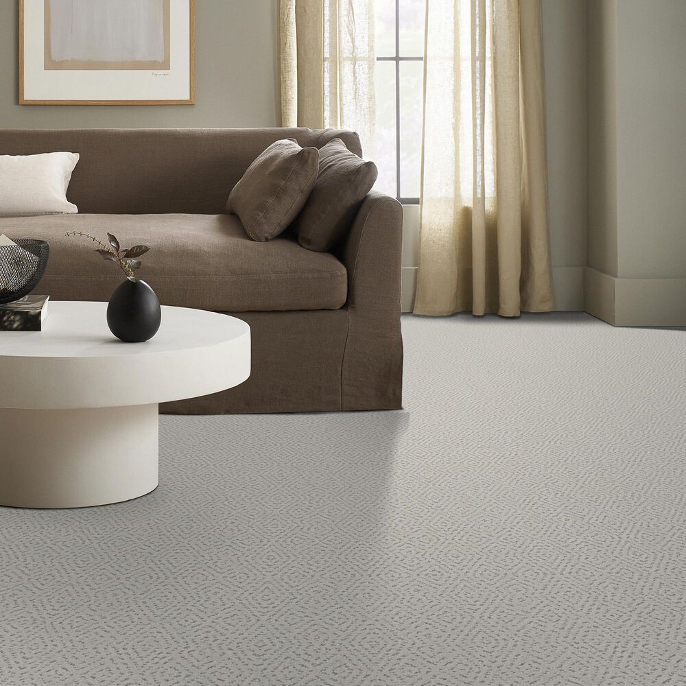 Shaw Elaborate Artifact Carpet in Frozen, , large