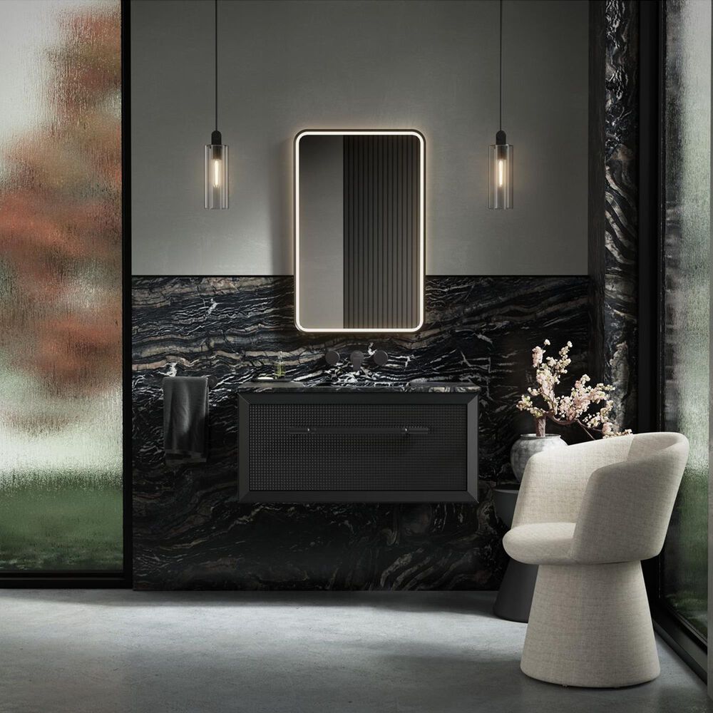 Kohler Essential Ultrabright Vanity Mirror in Matte Black, , large