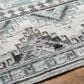 Surya Alyssa 2" x 3" Slate, Brown, Ivory and Blue Area Rug, , large