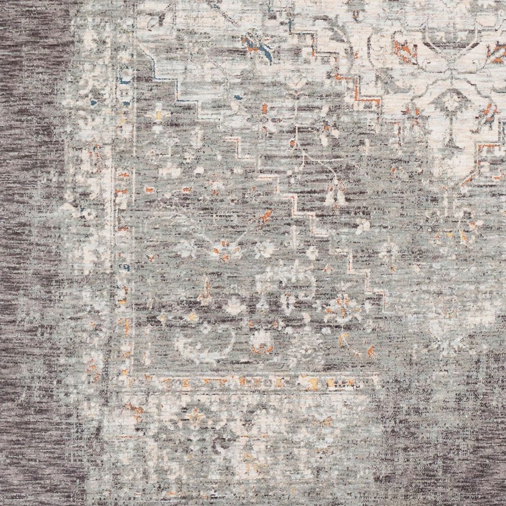 Surya Presidential PDT-2311 Dusty Sage, Gray, Charcoal, Ivory, Wheat, Ice Blue, Blue, Light Olive, Saffron and Orange 11&#39;6&quot; x 15&#39;6&quot; Area Rug, , large