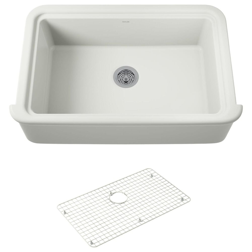 Kohler Audrine by Studio McGee 35.5" Undermount Single-Bowl Kitchen Sink in Dune, , large
