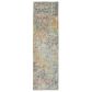 Kas Oriental Rugs Roxy Elements 2" x 7" Ivory and Spice Runner, , large