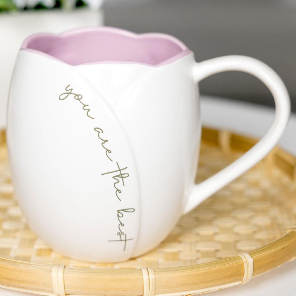 Pavilion The Best 20 Oz Mug in White and Purple, , large