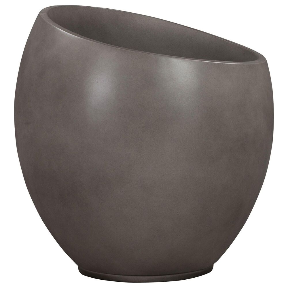Blue River Moonstone Medium Patio Planter in Grey, , large