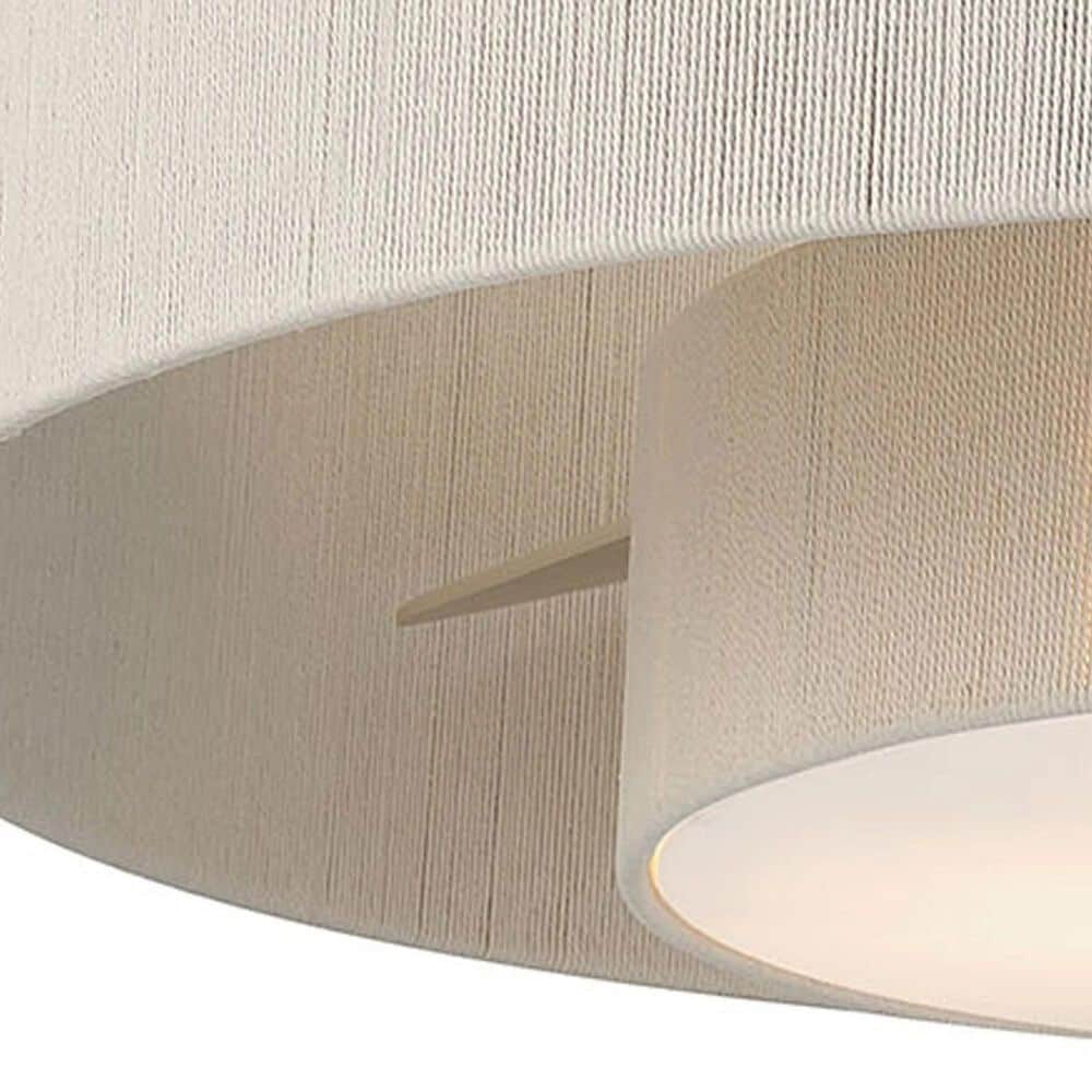 Hunter Brookside Jasmine Roth 30" Indoor Ceiling Fandelier with LED Light and Remote Control in Matte Bronze, , large