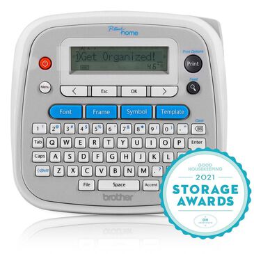 Brother P-Touch Home Personal Label Maker in White and Gray, , large