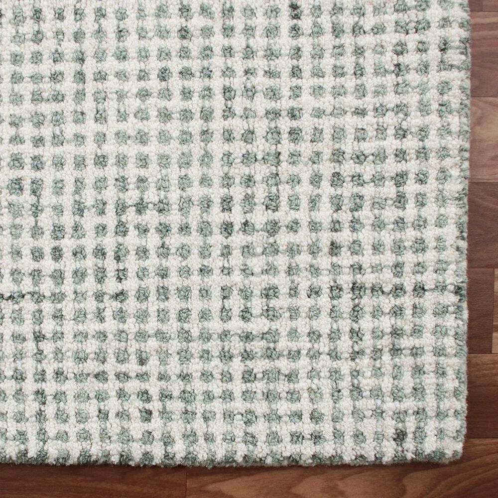 L&amp;R Resources Criss Cross Green 7&#39;9&quot; x 9&#39;9&quot; Area Rug, , large
