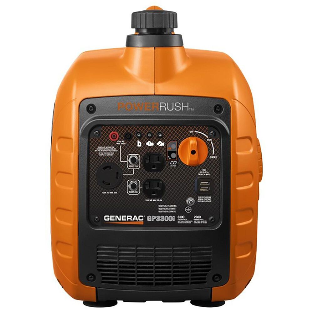 Generac GP3300i Portable Inverter Generator in Orange and Black, , large