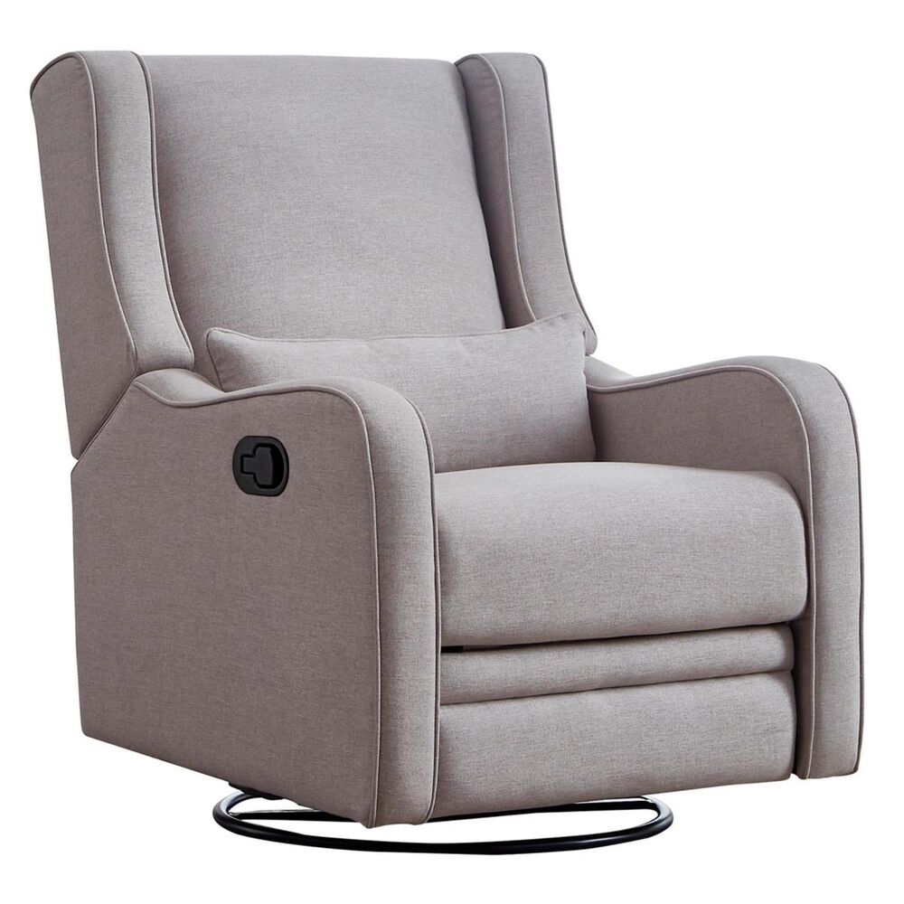 Eastern Shore Elsa Manual Swivel Glider in Harbor Gray, , large