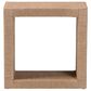 Baxton Studio Adonica End Table in Natural Brown, , large