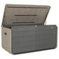 HOMLUX 200-Gallon Outdoor Storage Deck Box in Gray, , large