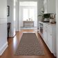 Dalyn Rug Company Hinton 2"3" x 12" Chocolate Indoor/Outdoor Runner, , large