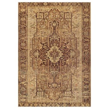 Surya Amelie 2"7" x 7"10" Brown, Saffron, Tan, Green and Wheat Runner, , large