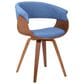 Blue River Summer Chair in Blue and Walnut, , large