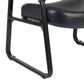 Regency Global Sourcing Victor Big & Tall Guest and Reception Chair in Black, , large