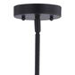Vaxcel Bartlett 4-Light Pendant in Oil Rubbed Bronze and Satin Nickel, , large