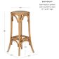 Linon Home Decor Rae Rattan Bar Stool in Brown, , large