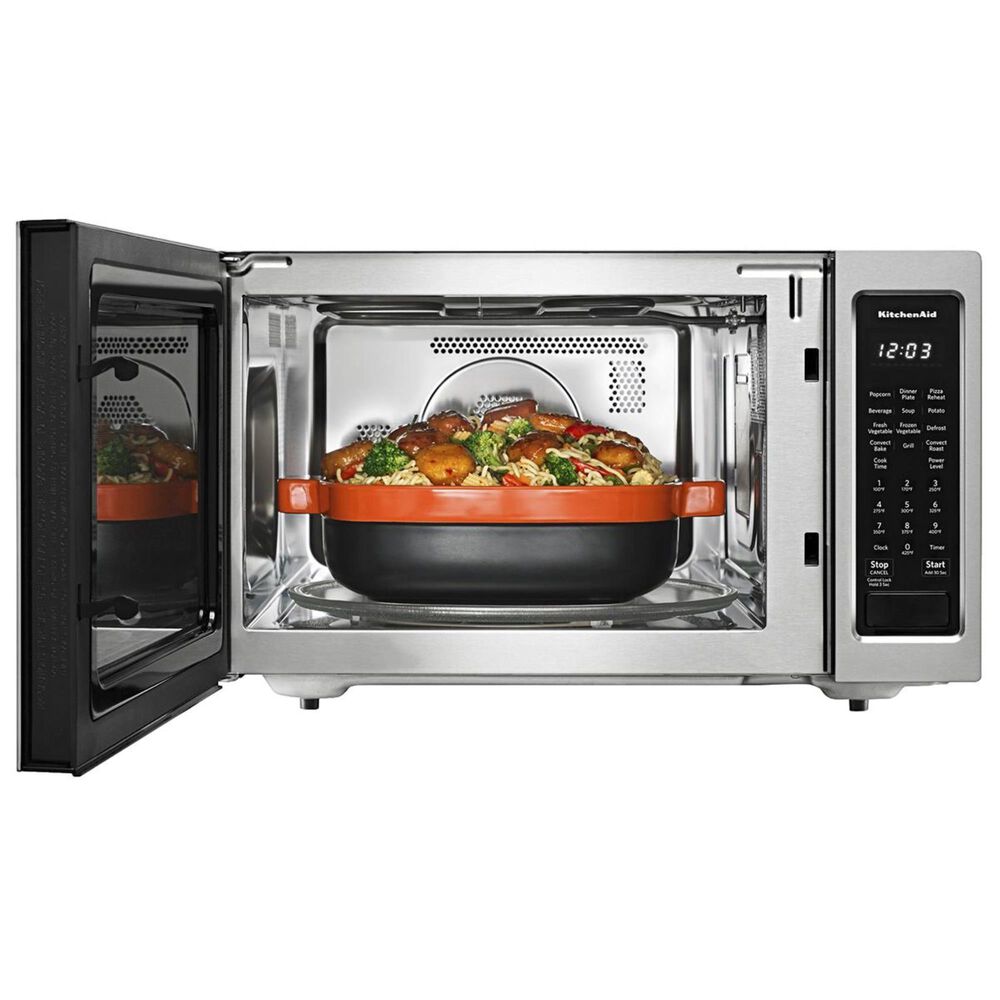 KitchenAid 1.5 Cu. Ft. Countertop Microwave in Stainless Steel