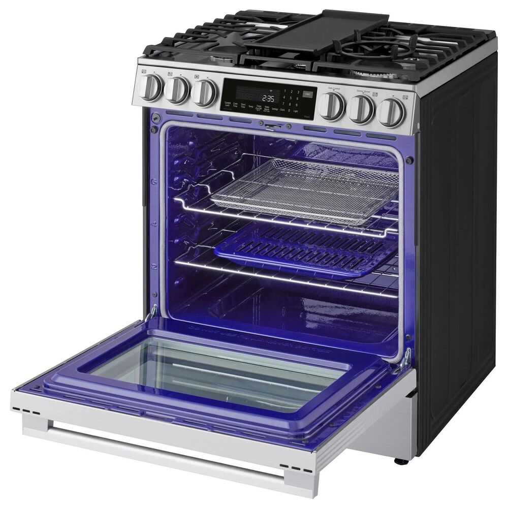 LG 6.3 Cu. Ft. Slide-in Gas Range in PrintProof Stainless Steel, , large
