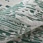 Feizy Zarah Green 2"6" x 12" Runner, , large
