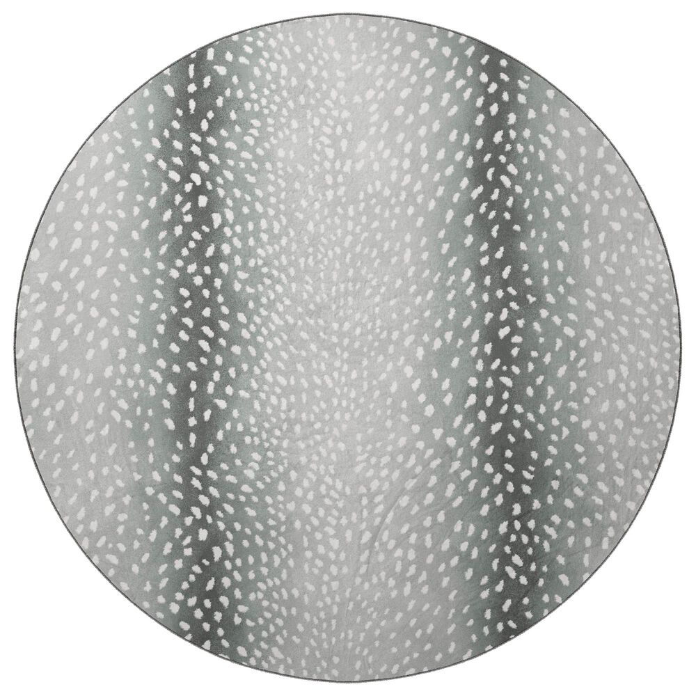 Dalyn Rug Company Akina AK3 8" Round Flannel Area Rug, , large