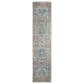 Safavieh Aria ARA100B 2" x 12" Blue and Creme Runner, , large