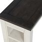 Waltham Madison County Sofa Console and 3 Stools in Vintage White and Barnwood, , large