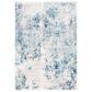 Safavieh Aston 4" x 6" Ivory and Blue Area Rug, , large