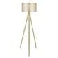 Crestview Collection Tripod Laser Cut Floor Lamp in Gold, , large