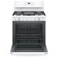 GE Appliances 5.0 Cu. Ft. Freestanding Gas Range in White, , large