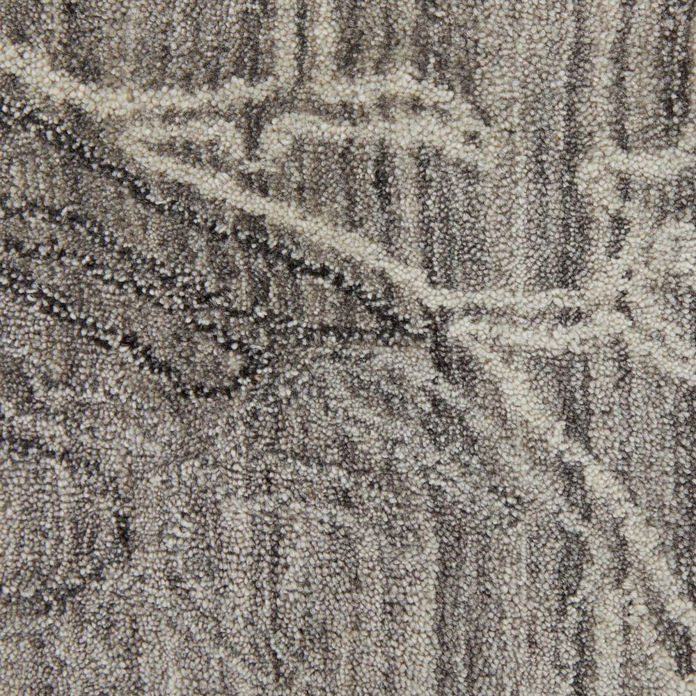 Feizy Whitton 4&#39; x 6&#39; Gray and Ivory Area Rug, , large