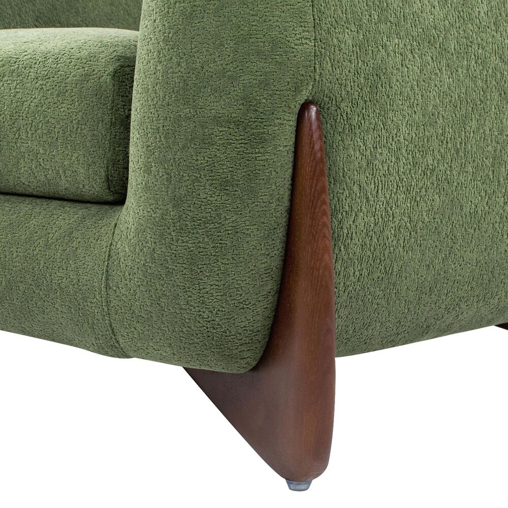 Jennifer Taylor Home Alpine Accent Arm Chair in Moss Green, , large