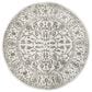 Amer Rugs Alpine 7"10" Round Light Gray Area Rug, , large