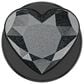 PopSockets MagSafe Circle PopGrip in Crystal Heart Black Glitter, , large