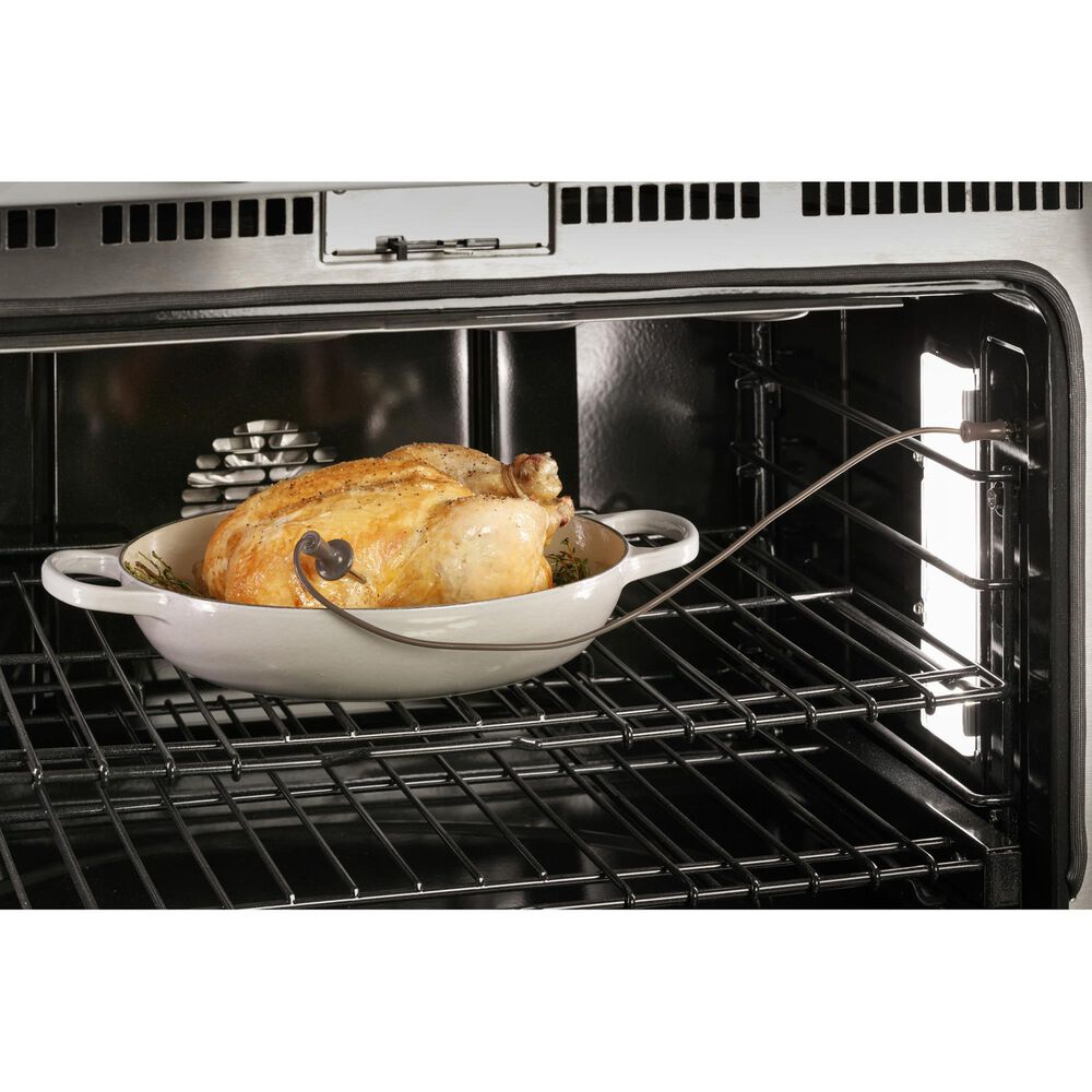 Cafe 5.75 Cu. Ft. Freestanding Dual Fuel Range in Stainless Steel and Brushed Stainless, , large