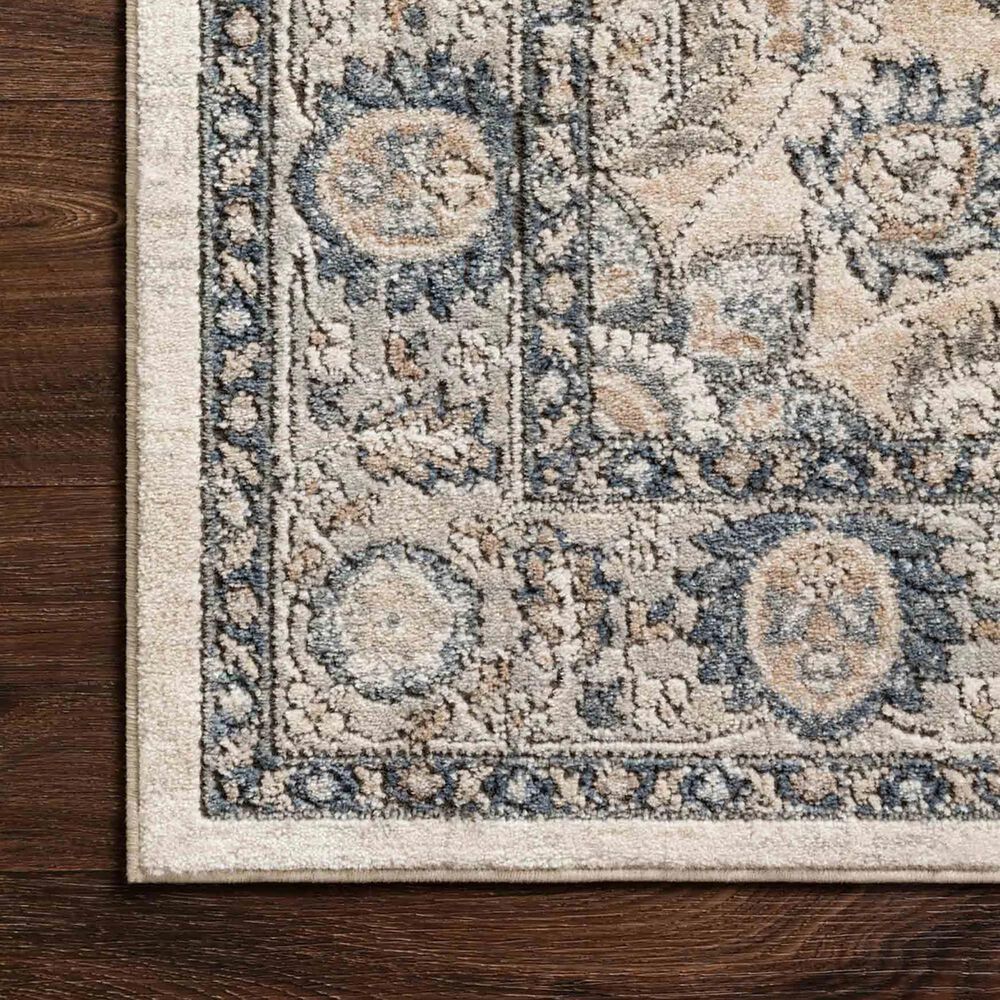 Loloi II Teagan TEA-01 11&#39;6&quot; x 15&#39; Natural and Light Grey Area Rug, , large