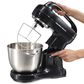 Hamilton Beach 4-Quart Stand Mixer with 7 Speed and Top Handle in Black, , large