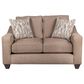 Maple + Main Galaxy Stationary Loveseat in Hazelnut, , large