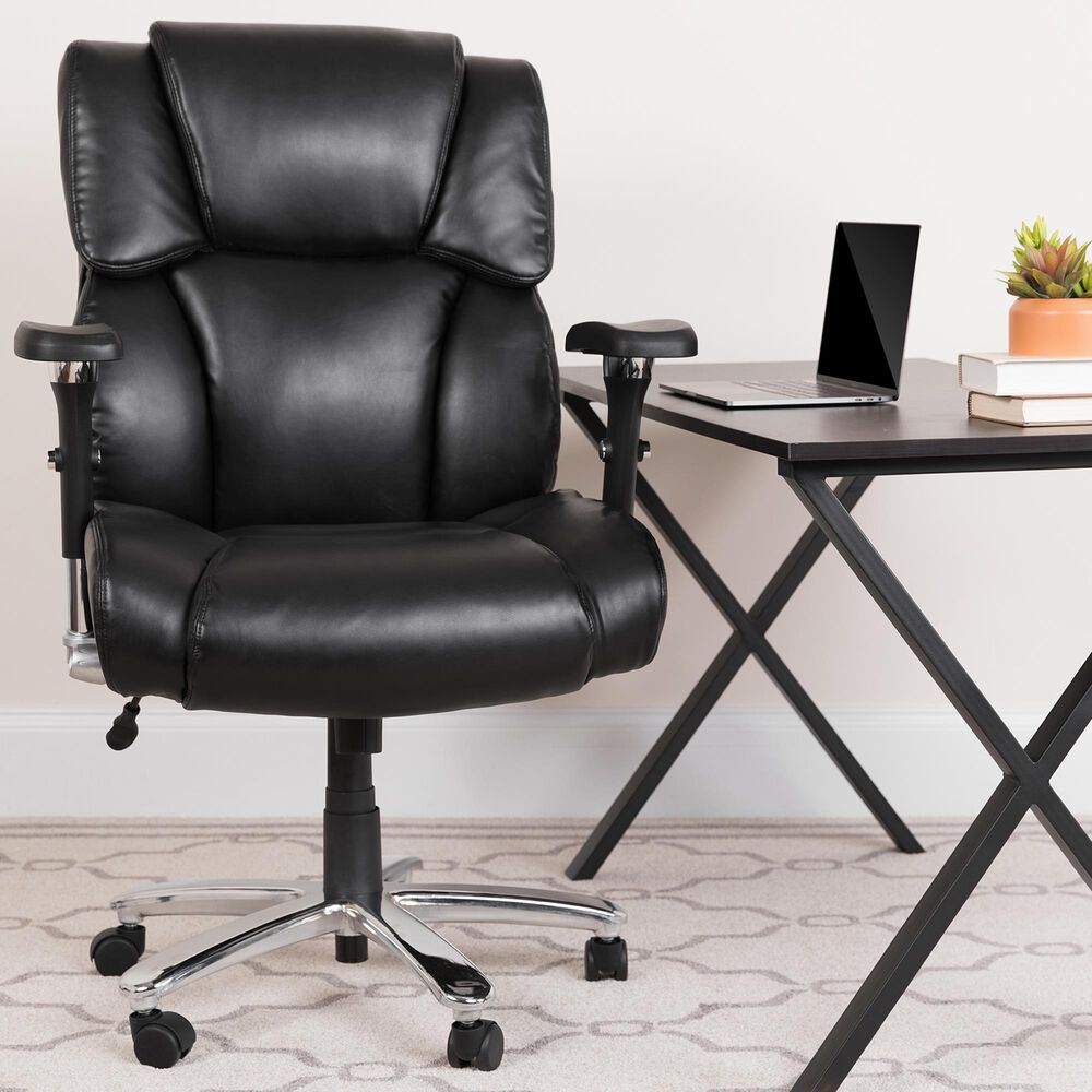 Flash Furniture HERCULES Big & Tall Executive Chair in Black, , large