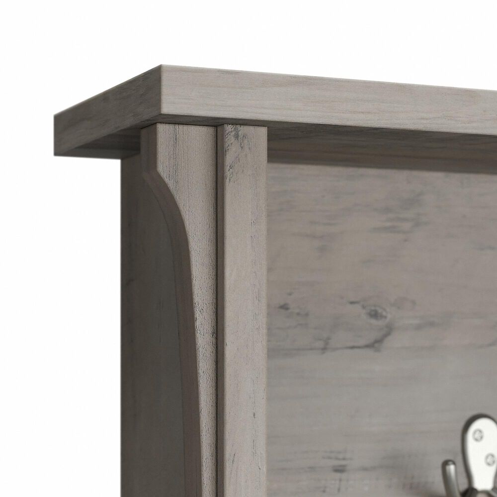 Bush Salinas 3 Piece Entryway Storage Set in Driftwood Gray Nebraska