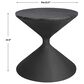 Uttermost Time"s Up Side Table in Matte Black, , large