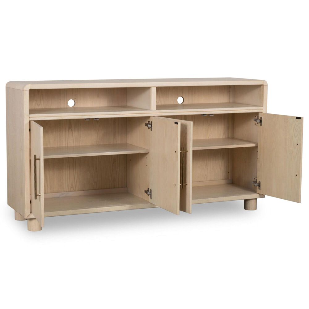 Urban Home Zinnia 4-Door Sideboard in White Sand, , large