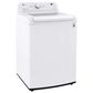 LG 4.5 Cu. Ft. WT7000CW Top Load Washer in White, , large