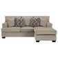 Ashley Stonemeade Stationary Sofa Chaise in Taupe, , large