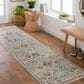 Surya Reina REN-2307 Light Gray, Cream, Denim, Rust, Mustard and Olive 2"7" x 10" Runner, , large